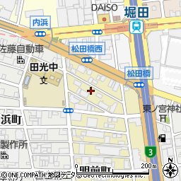 愛知県名古屋市瑞穂区明前町3-8周辺の地図