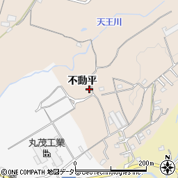愛知県豊田市勘八町不動平周辺の地図