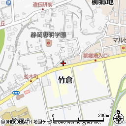 静岡県三島市柳郷地2-1周辺の地図