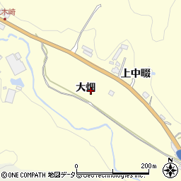 京都府南丹市園部町上木崎町大畑周辺の地図