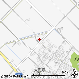 滋賀県近江八幡市安土町内野2112周辺の地図