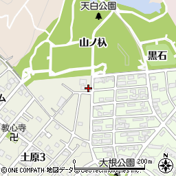 愛知県名古屋市天白区土原3丁目642周辺の地図