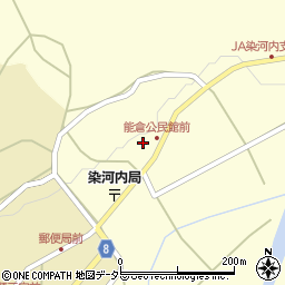 兵庫県宍粟市一宮町能倉1244周辺の地図