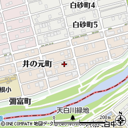 愛知県名古屋市瑞穂区井の元町143周辺の地図