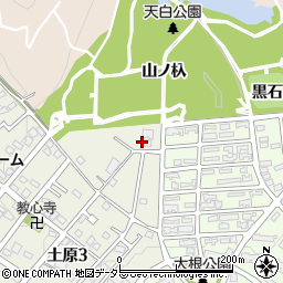 愛知県名古屋市天白区土原3丁目645周辺の地図