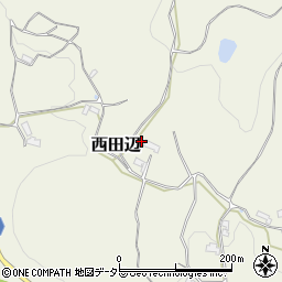 岡山県津山市西田辺757周辺の地図