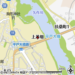 愛知県豊田市平戸橋町上井畑周辺の地図