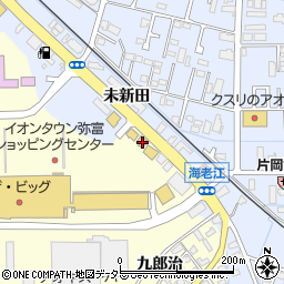 愛知県弥富市五明町蒲原21周辺の地図