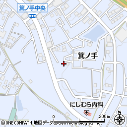 愛知県日進市赤池町箕ノ手2-1730周辺の地図