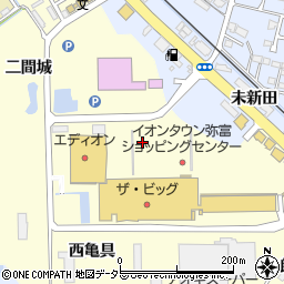 愛知県弥富市五明町蒲原周辺の地図