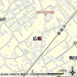 千葉県鴨川市広場931-2周辺の地図