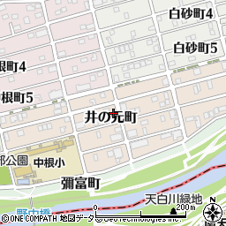 愛知県名古屋市瑞穂区井の元町88周辺の地図