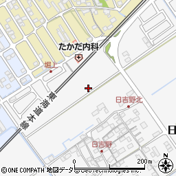 滋賀県近江八幡市日吉野町682周辺の地図