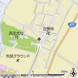 滋賀県野洲市五条569周辺の地図