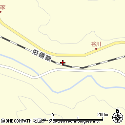 鳥取県日野郡日南町中石見317周辺の地図