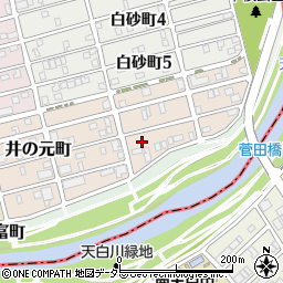 愛知県名古屋市瑞穂区井の元町188周辺の地図