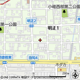 愛知県名古屋市港区明正1丁目326周辺の地図