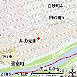 愛知県名古屋市瑞穂区井の元町135周辺の地図
