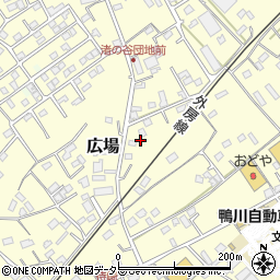 千葉県鴨川市広場981-2周辺の地図