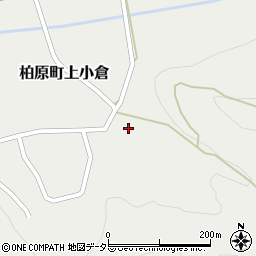 兵庫県丹波市柏原町上小倉561周辺の地図