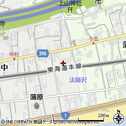 清水銀行蒲原支店 ＡＴＭ周辺の地図