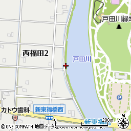 〒455-0868 愛知県名古屋市港区南陽町西福田の地図