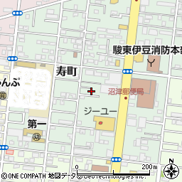 静岡県沼津市寿町周辺の地図