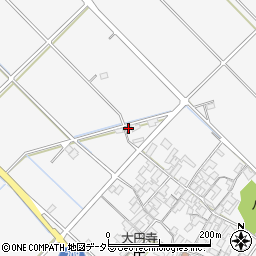 滋賀県近江八幡市安土町内野585周辺の地図