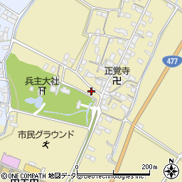 滋賀県野洲市五条560周辺の地図