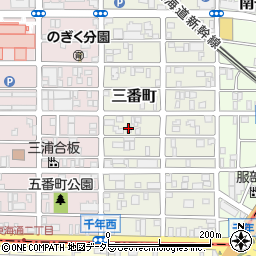 日本伝円真流空手道場周辺の地図