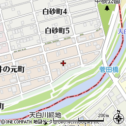 愛知県名古屋市瑞穂区井の元町185周辺の地図