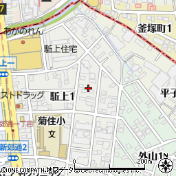 〒457-0007 愛知県名古屋市南区駈上の地図