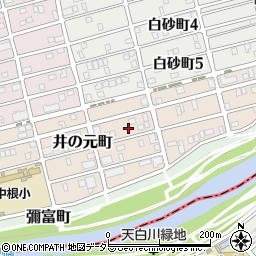 愛知県名古屋市瑞穂区井の元町136周辺の地図