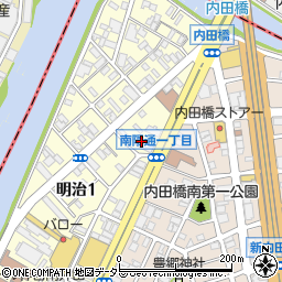 亜熱帯 内田橋店周辺の地図
