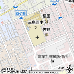 静岡県三島市緑町11周辺の地図