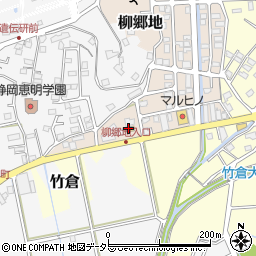 ファミリーマート三島柳郷地店周辺の地図