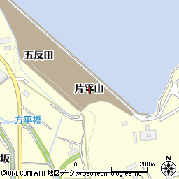愛知県愛知郡東郷町諸輪片平山周辺の地図