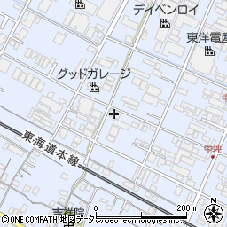 東洋電産第４倉庫周辺の地図