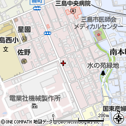 静岡県三島市緑町20-12周辺の地図