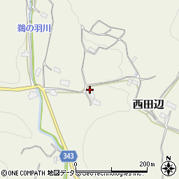 岡山県津山市西田辺797周辺の地図