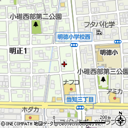 愛知県名古屋市港区明正1丁目202周辺の地図