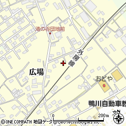 千葉県鴨川市広場986周辺の地図