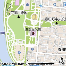 名古屋市農業文化園周辺の地図