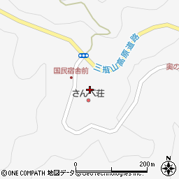 大田市役所　さんべ荘周辺の地図