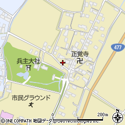 滋賀県野洲市五条254周辺の地図