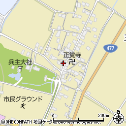 滋賀県野洲市五条251周辺の地図