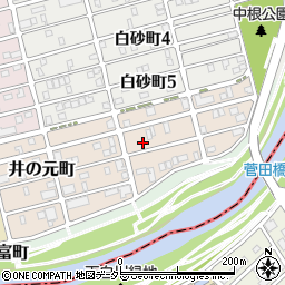 愛知県名古屋市瑞穂区井の元町193周辺の地図