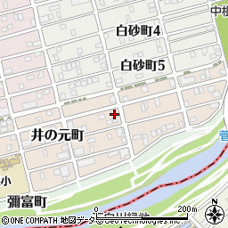 愛知県名古屋市瑞穂区井の元町124周辺の地図