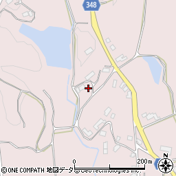 岡山県津山市新野山形104周辺の地図