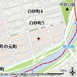 愛知県名古屋市瑞穂区井の元町195周辺の地図